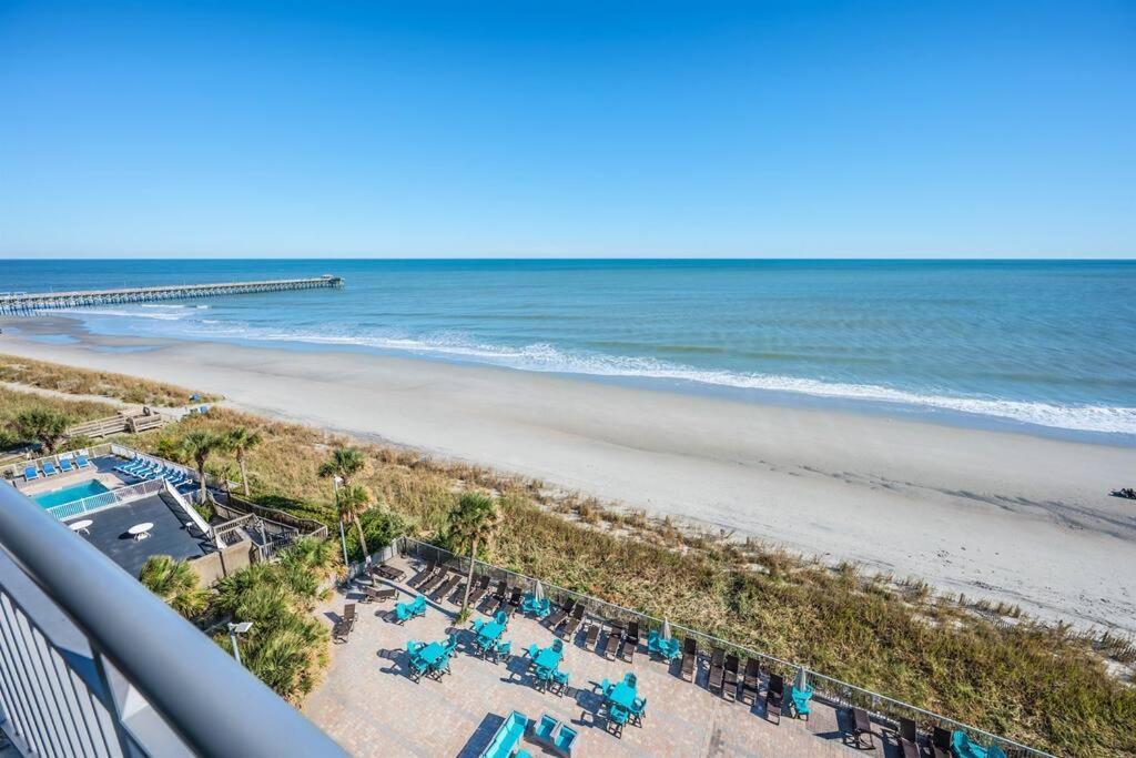 Вілла 7Th Floor! Modern Building, Direct Oceanfront View Мертл-Біч Екстер'єр фото