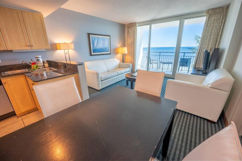 Вілла 7Th Floor! Modern Building, Direct Oceanfront View Мертл-Біч Екстер'єр фото