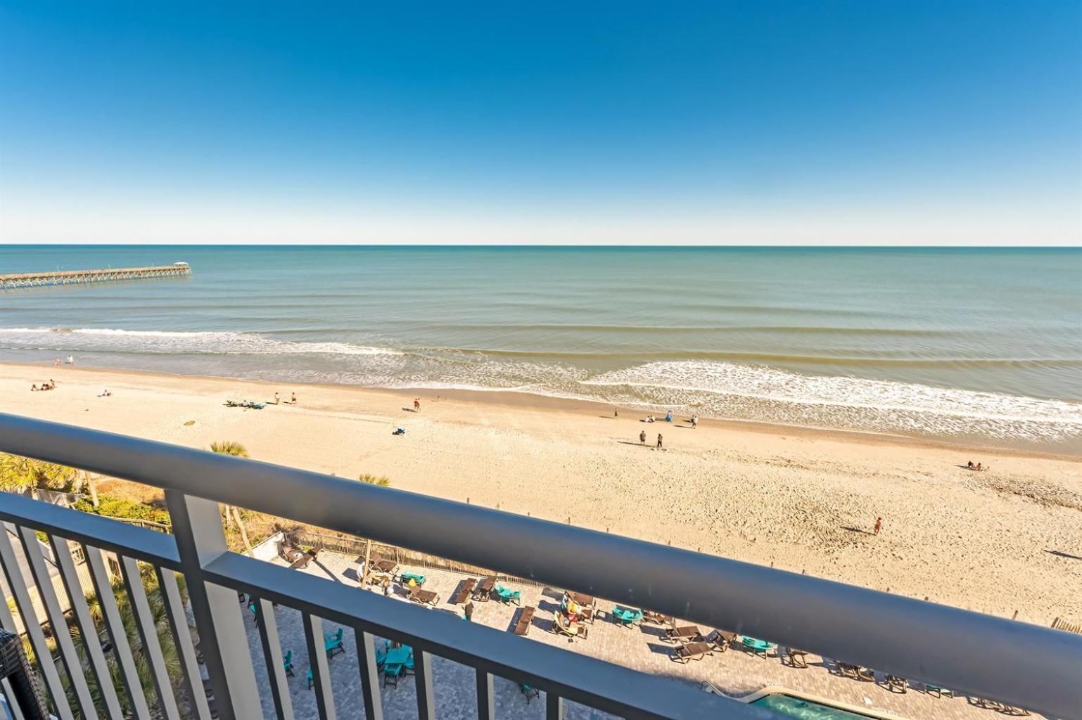 Вілла 7Th Floor! Modern Building, Direct Oceanfront View Мертл-Біч Екстер'єр фото