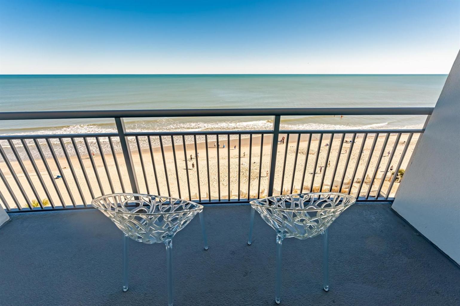 Вілла 7Th Floor! Modern Building, Direct Oceanfront View Мертл-Біч Екстер'єр фото