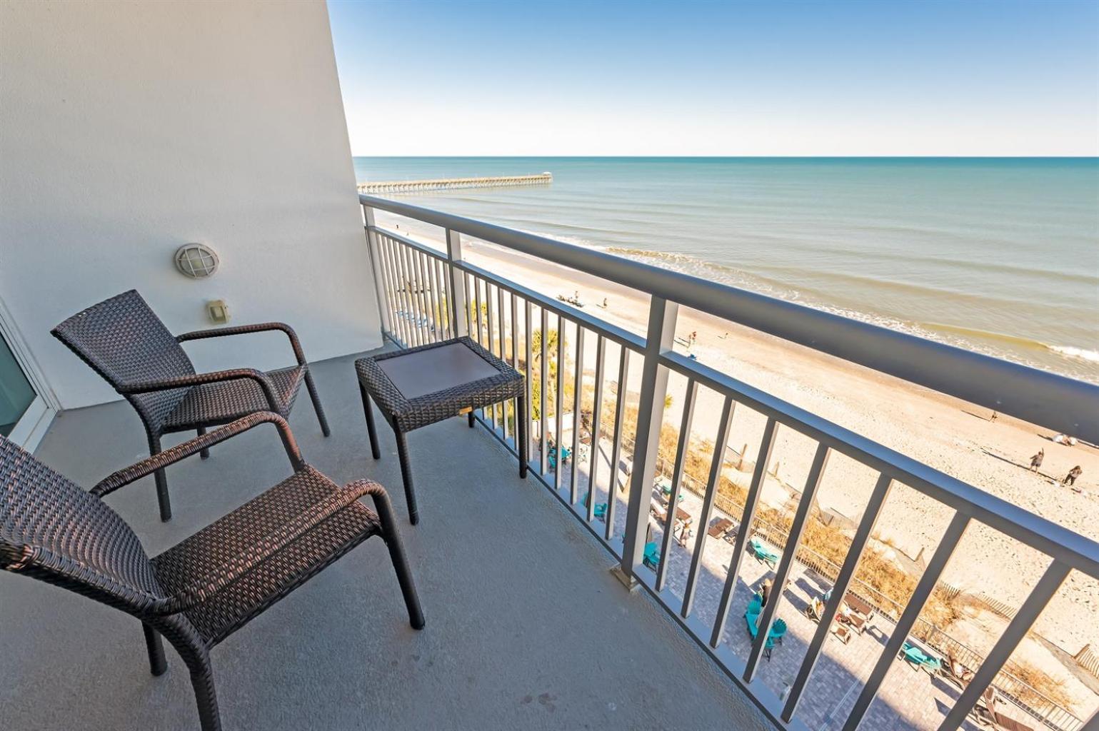 Вілла 7Th Floor! Modern Building, Direct Oceanfront View Мертл-Біч Екстер'єр фото